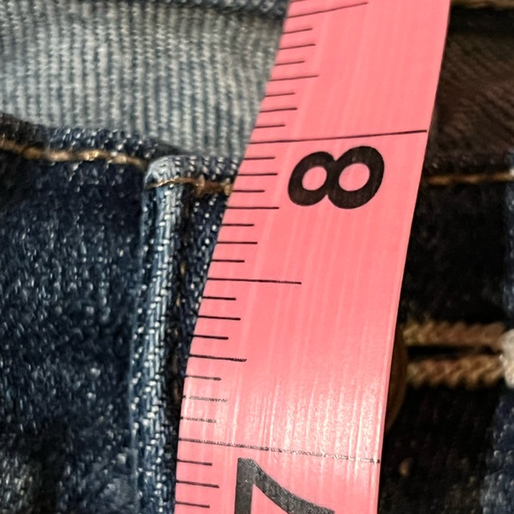 Mother women’s jeans size 24 blue flare wide leg the cruiser partners undercover - Picture 5 of 16